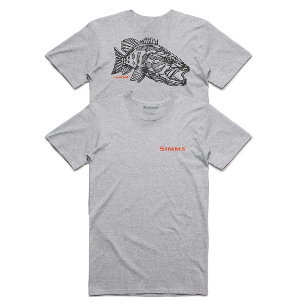 Simms Stockton Red Eye Smallie T-Shirt Simms Stockton Red Eye Smallie T-Shirt